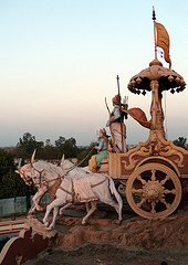 Lord Krishna and Arjun (Mahabharta)