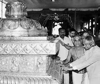 Abdul Kalam at Thirupathi